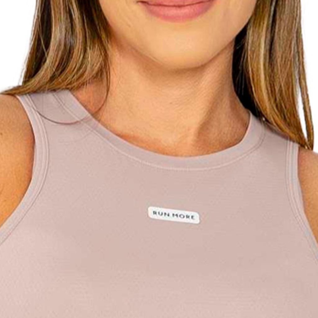 Imagem 4 do produto Camiseta Regata Feminina Run More New Trip