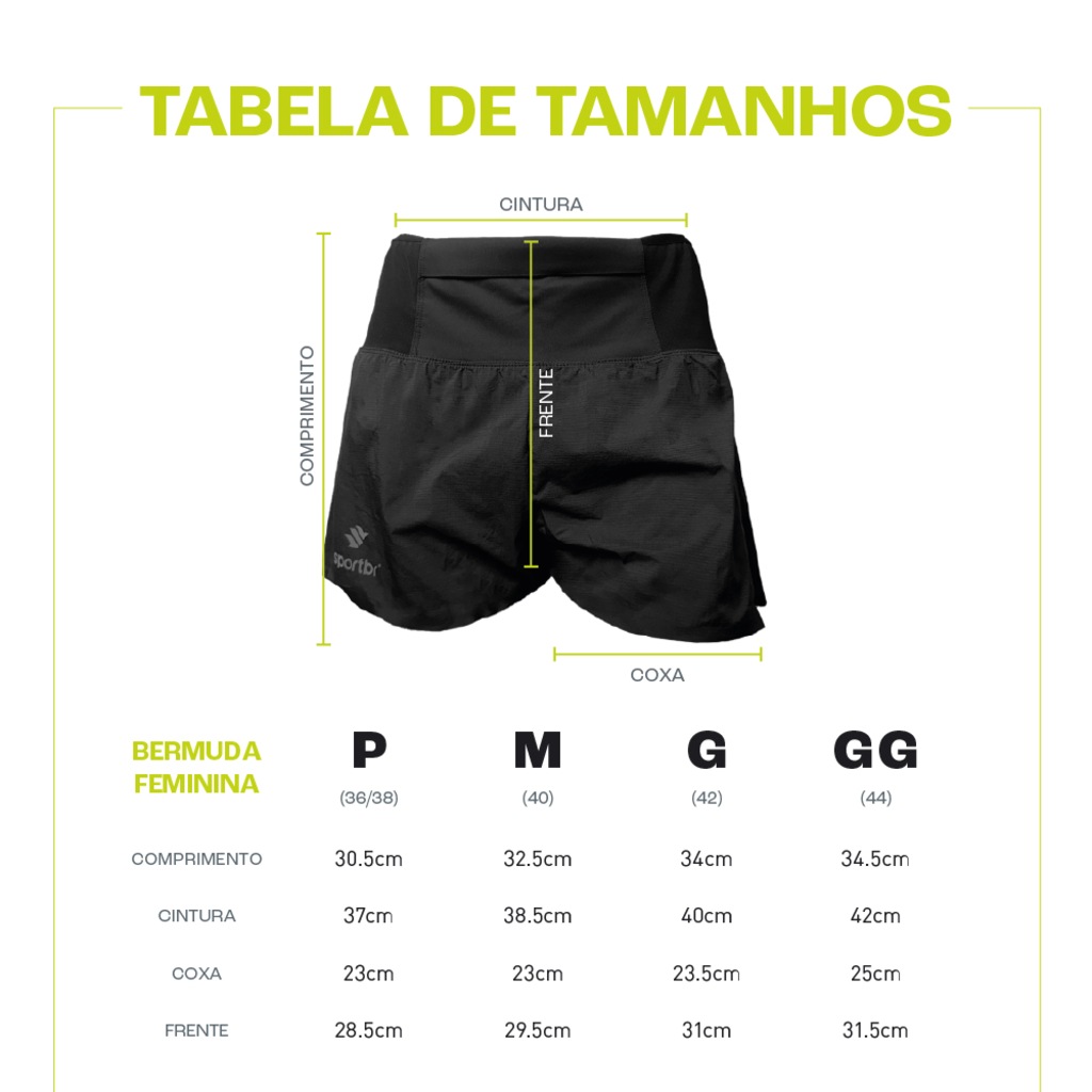 Imagem 4 do produto Shorts RUN FREE SPORTBR Feminino