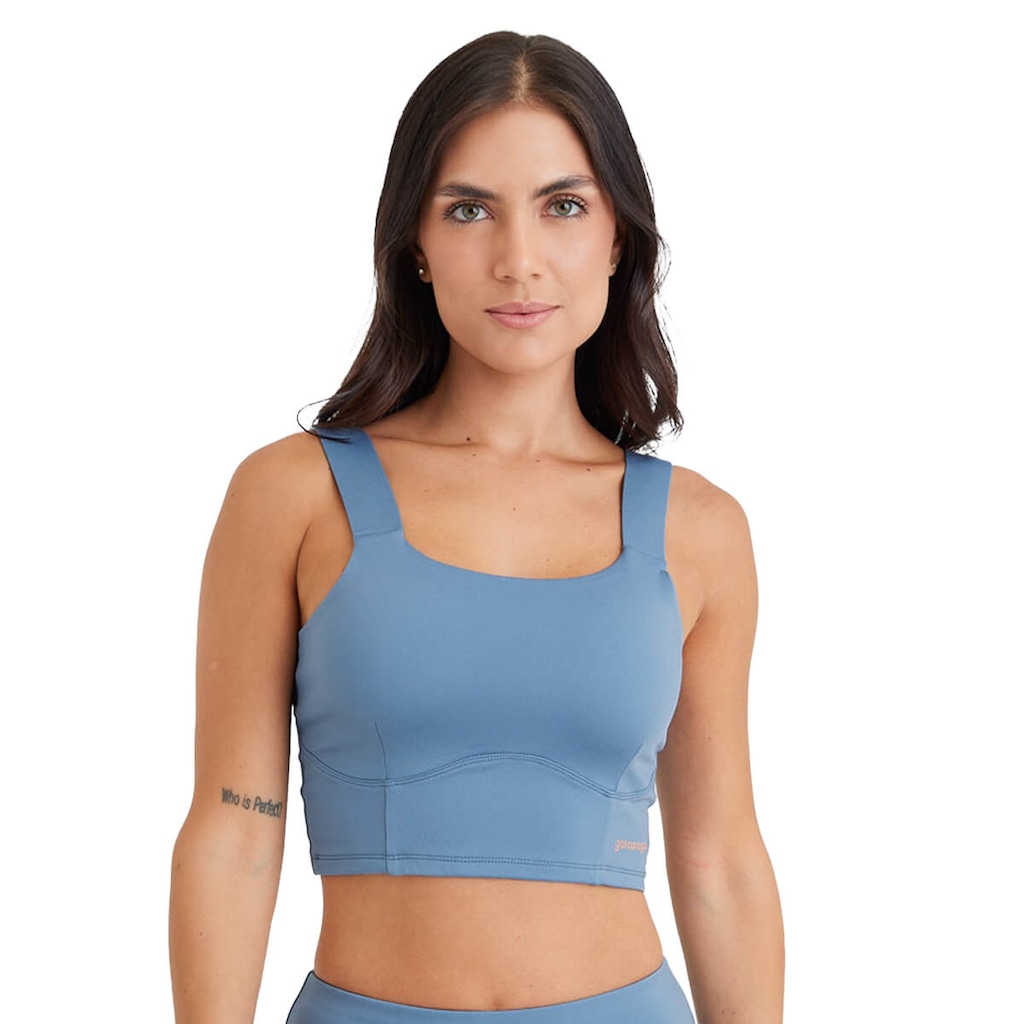Imagem 2 do produto Conjunto Feminino Galapagos Adrenaline Top Alça + Legging UV 50