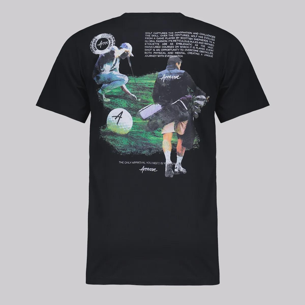 Imagem 2 do produto Camiseta Masculina Approve Master Golf