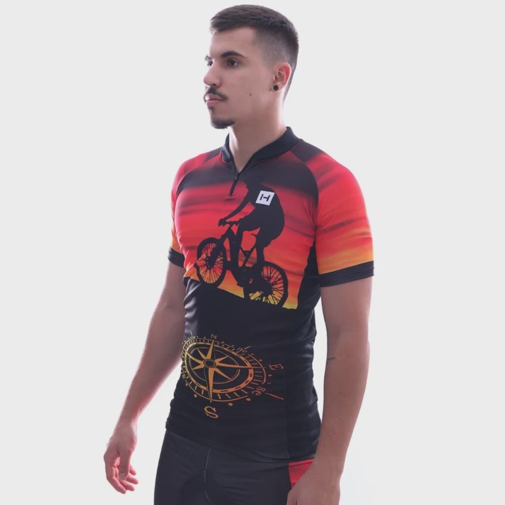 Imagem 2 do produto Camiseta Masculina Heatd Ciclismo