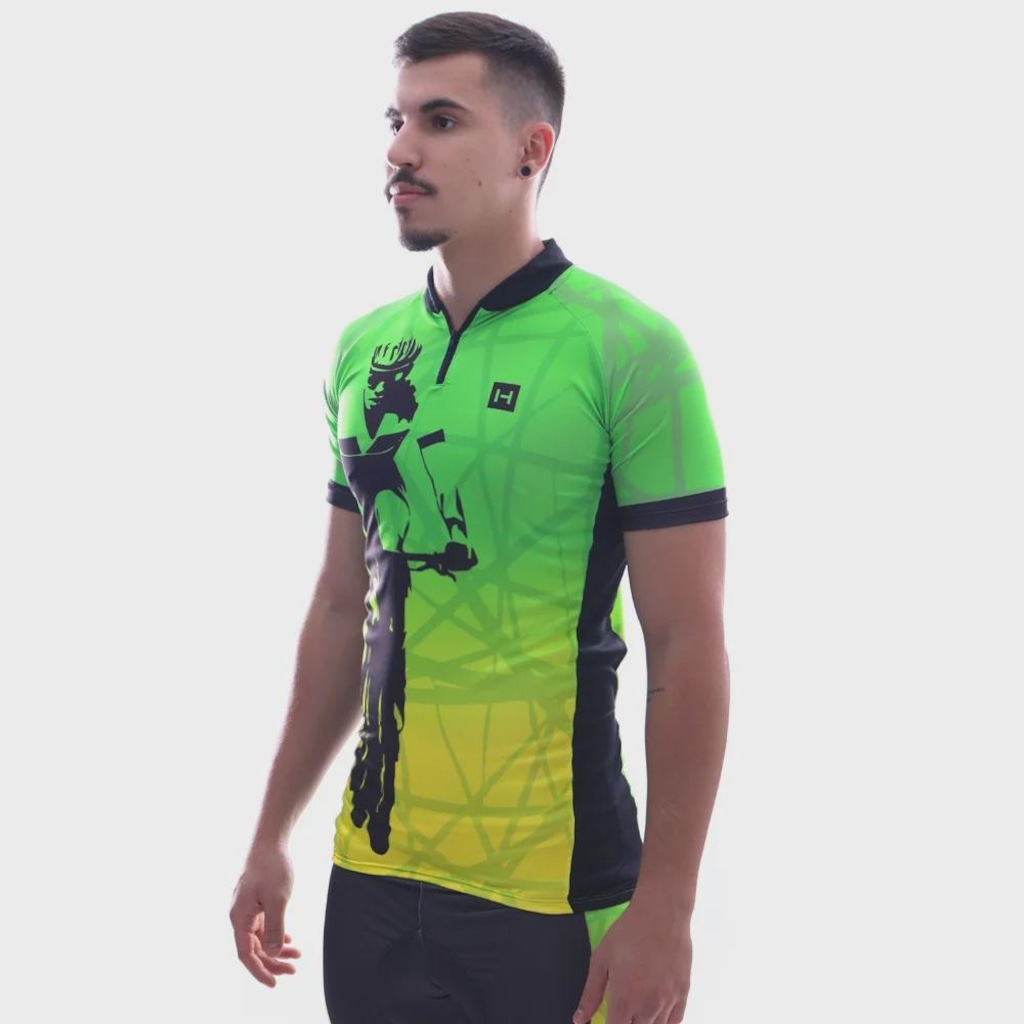 Imagem 2 do produto Camiseta Masculina Heatd Ciclismo