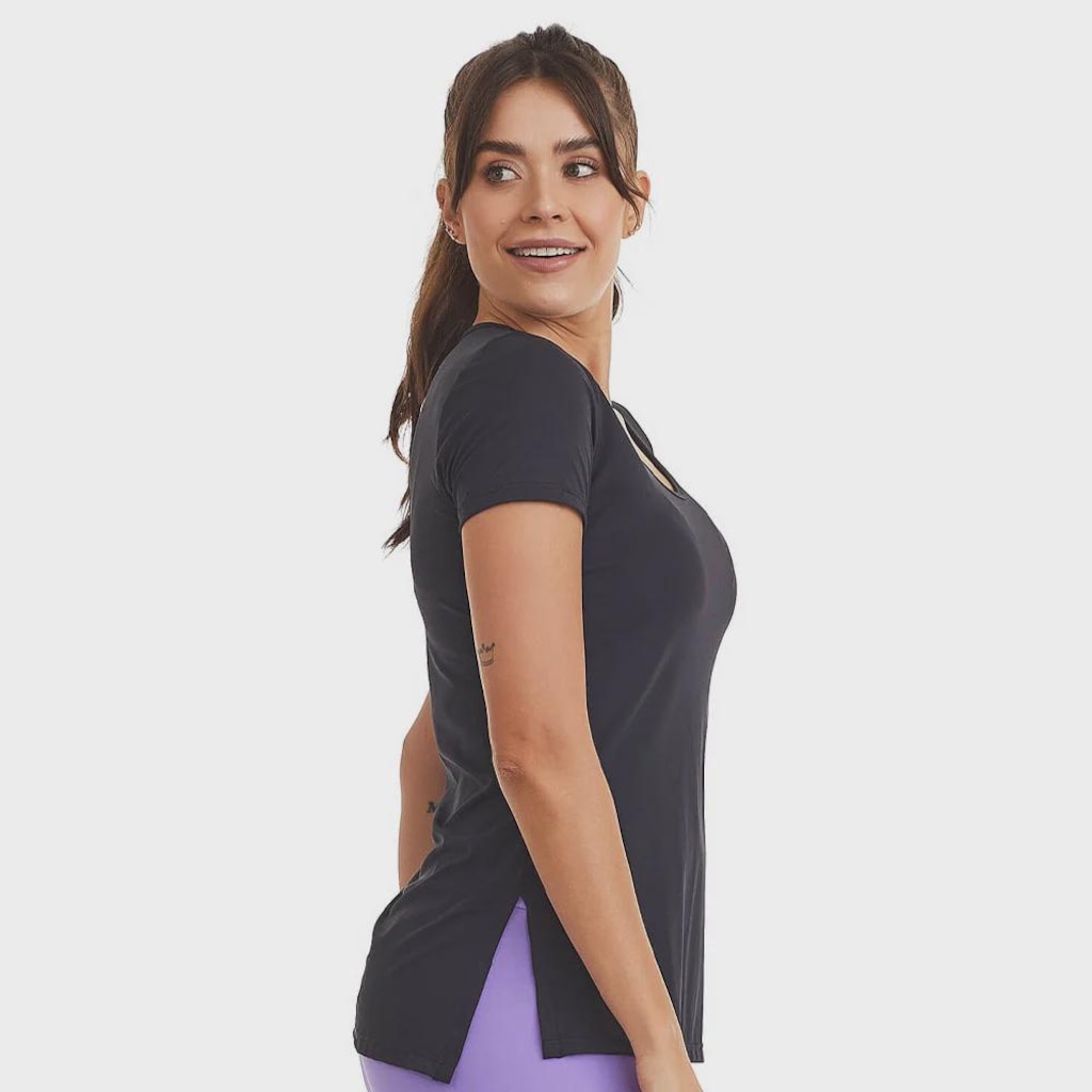 Imagem 2 do produto Camiseta Feminina Caju Brasil Slit Classic