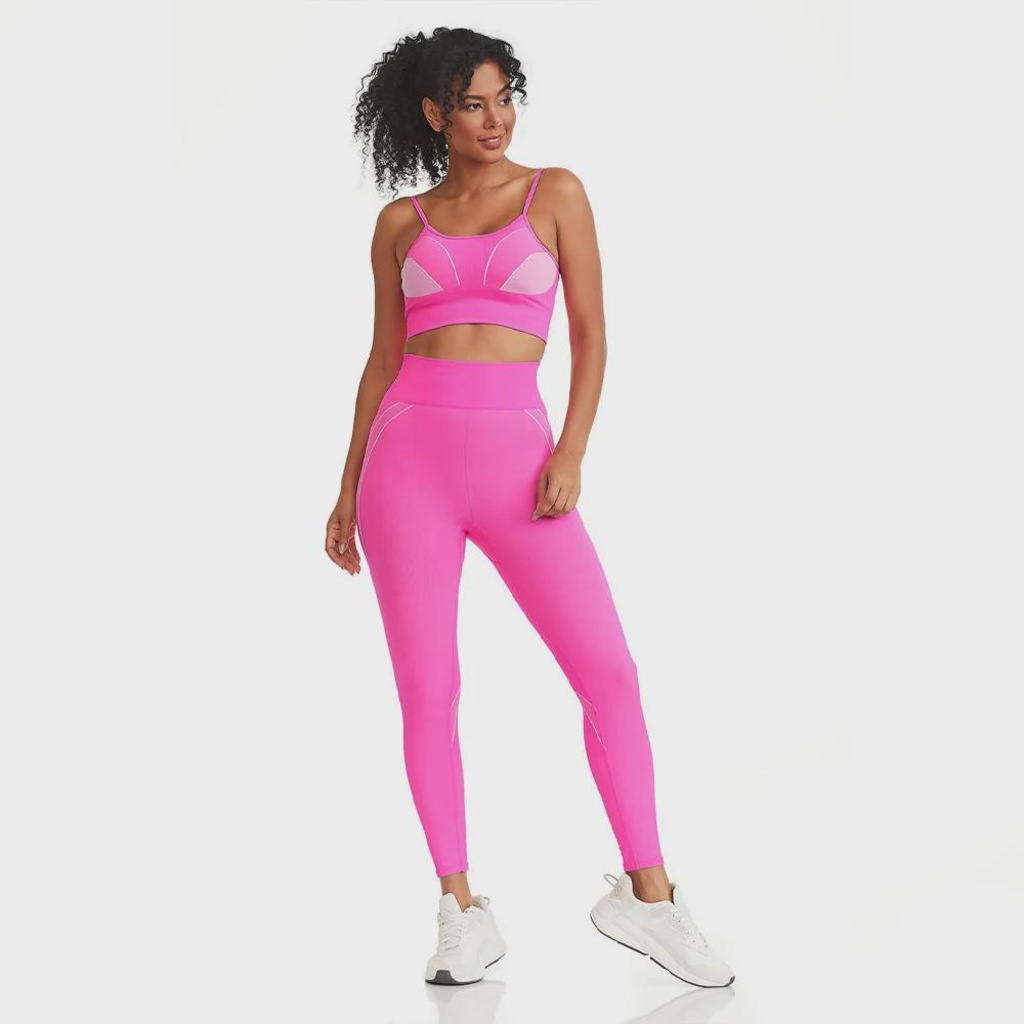 Imagem 3 do produto Top Fitness Feminino Caju Brasil Seamless