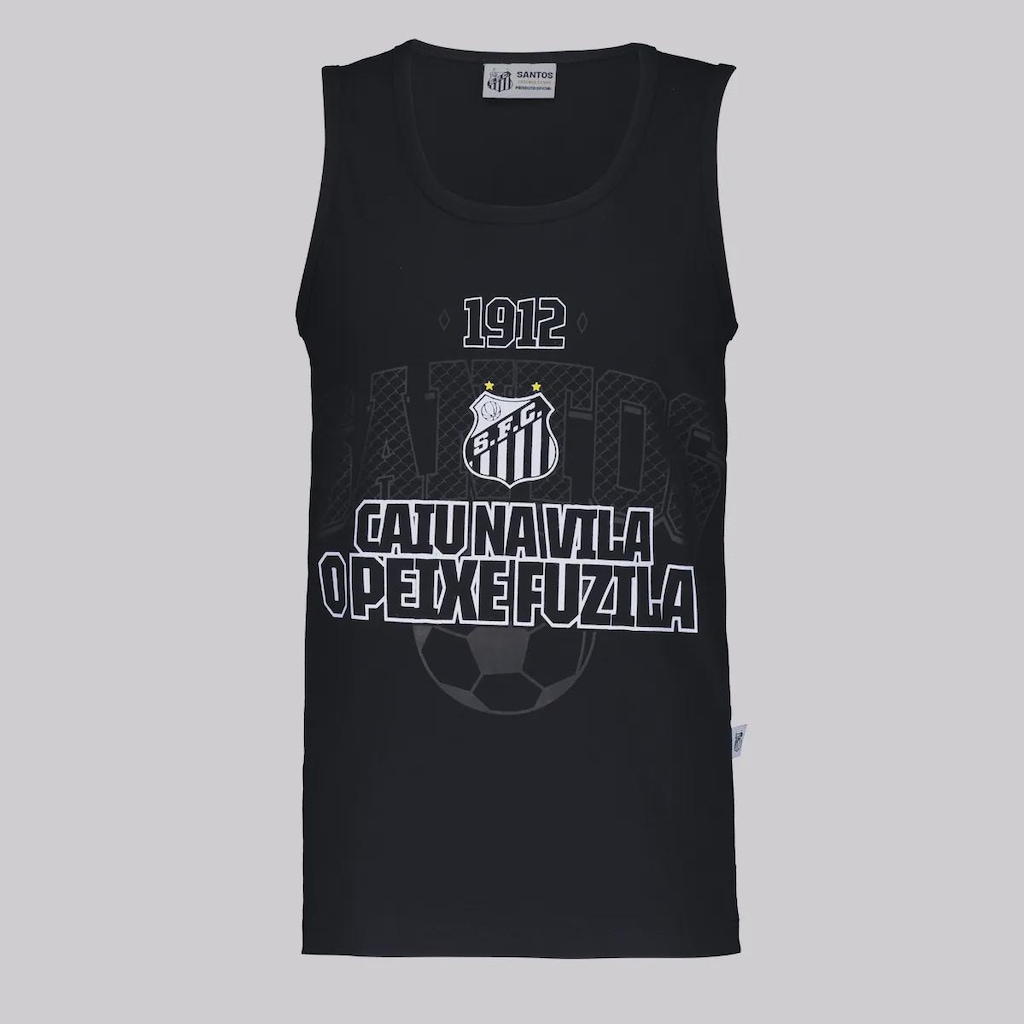Imagem 1 do produto Regata do Santos Infantil Futfanatics Vila