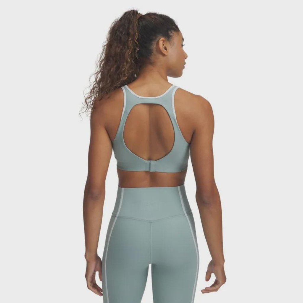 Imagem 2 do produto Top Under Armour Infinity Mid Piped Feminino