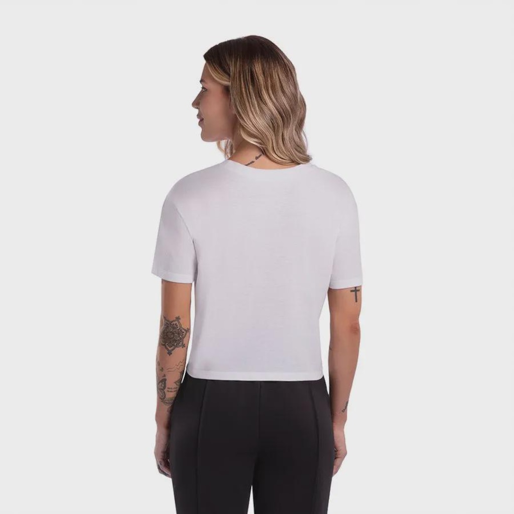 Imagem 2 do produto Camiseta Mizuno Run Bird Cropped Feminina
