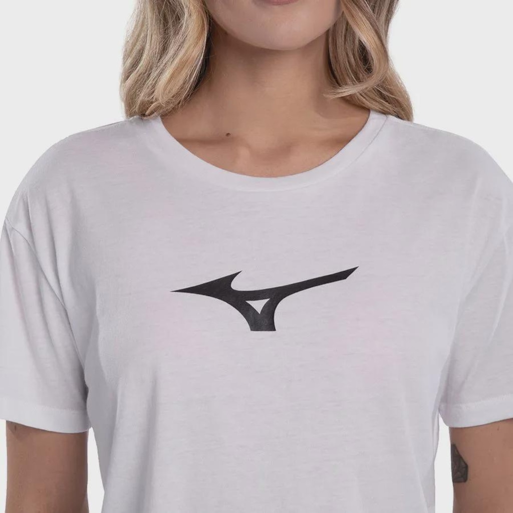 Imagem 4 do produto Camiseta Mizuno Run Bird Cropped Feminina