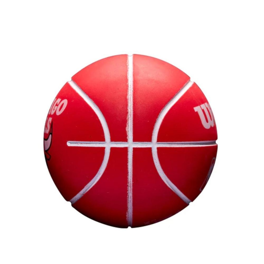Imagem 4 do produto Mini Bola de Basquete Wilson Chicago Bulls Dribbler