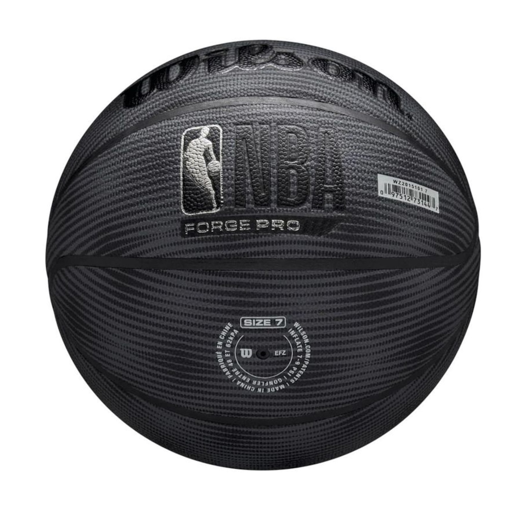 Imagem 2 do produto Bola de Basquete Wilson NBA Forge Pro Midn