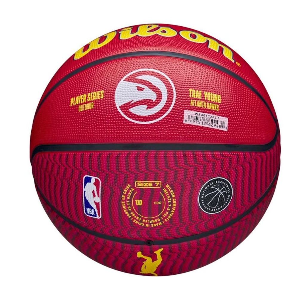Imagem 2 do produto Bola de Basquete Wilson NBA Pla Trae Young