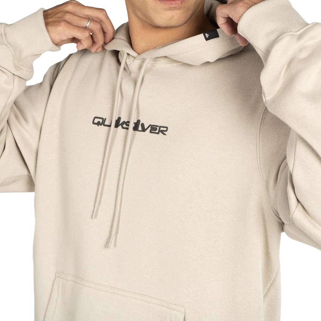 Imagem 3 do produto Moletom Masculino Quiksilver Canguru Omni Logo DNA