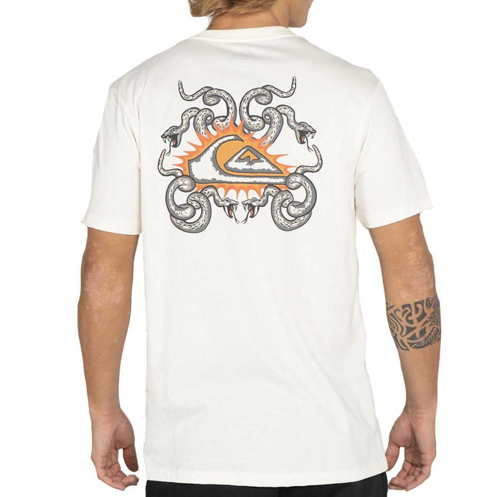 Imagem 2 do produto Camiseta Masculina Quiksilver Snake Crest