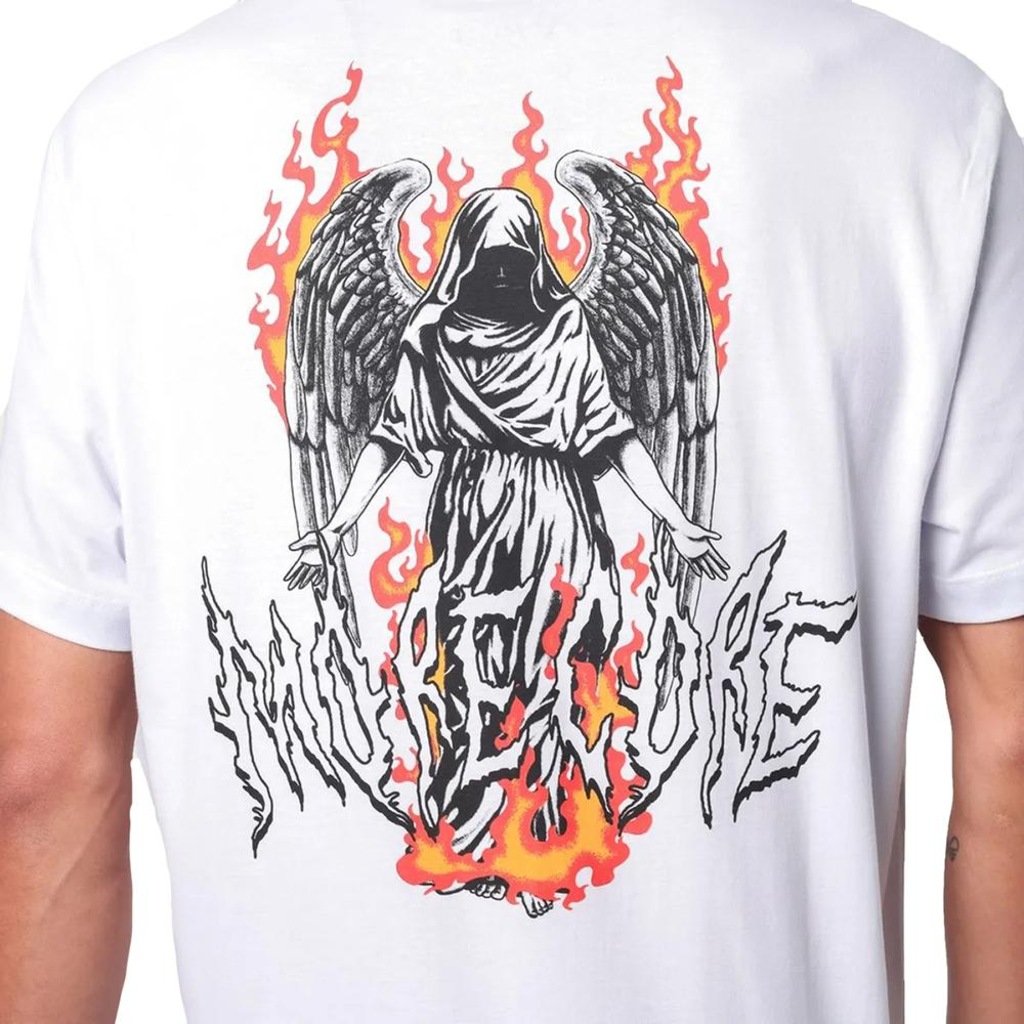 Imagem 4 do produto Camiseta Masculina MCD Anjo Fogo Morecore
