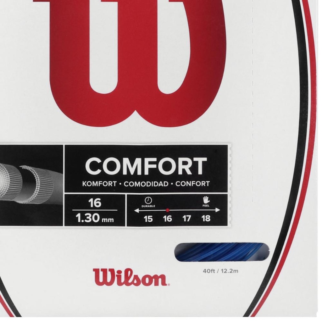 Imagem 3 do produto Corda Wilson Sensation 16L 1.30mm Set Individual