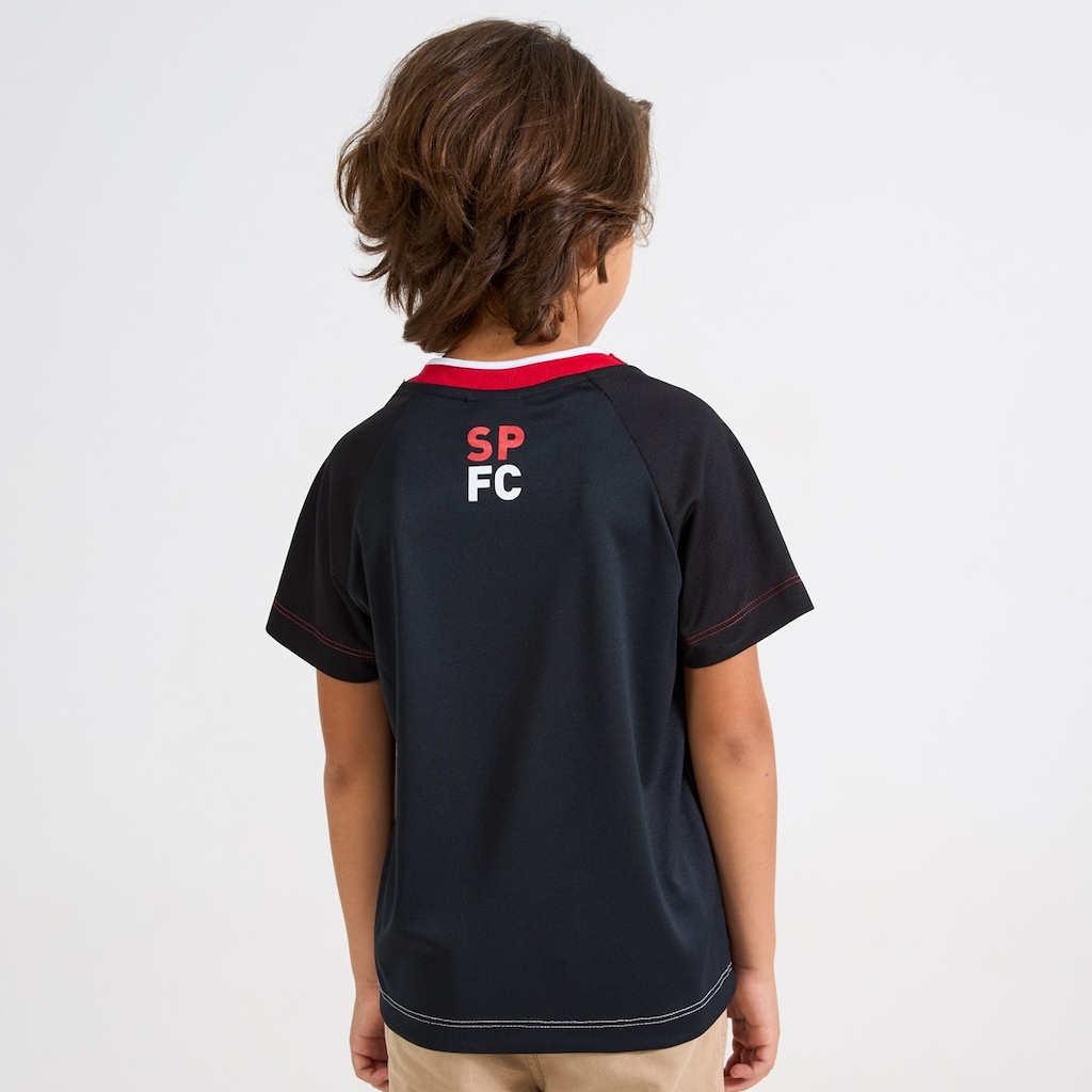 Imagem 5 do produto Camisa do São Paulo Basic Trança Braziline Infantil