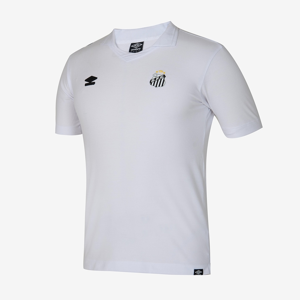 Imagem 2 do produto Camisa do Santos Umbro 2025 Polo Viagem Masculina