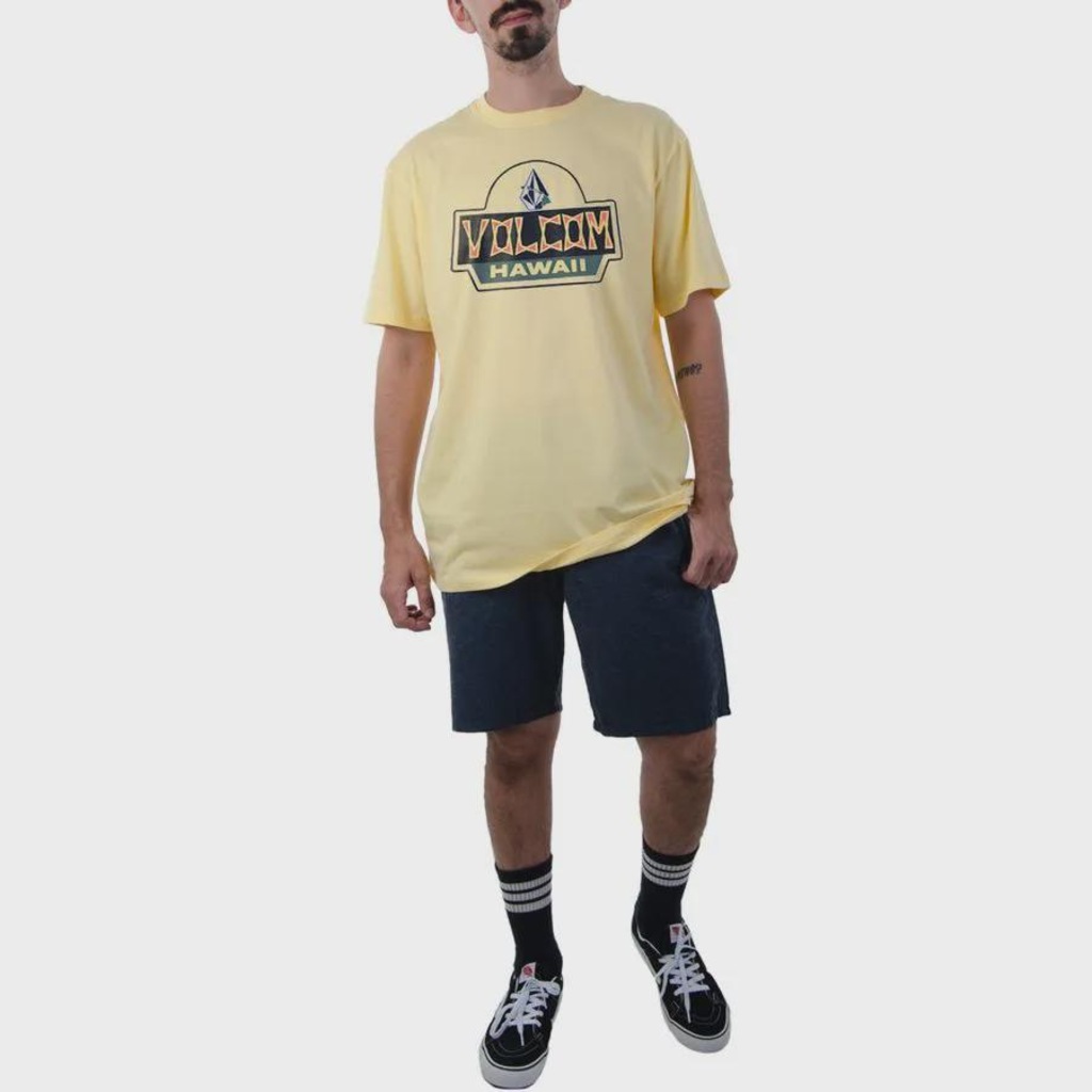 Imagem 5 do produto Camiseta Volcom Quilt Fill Masculina