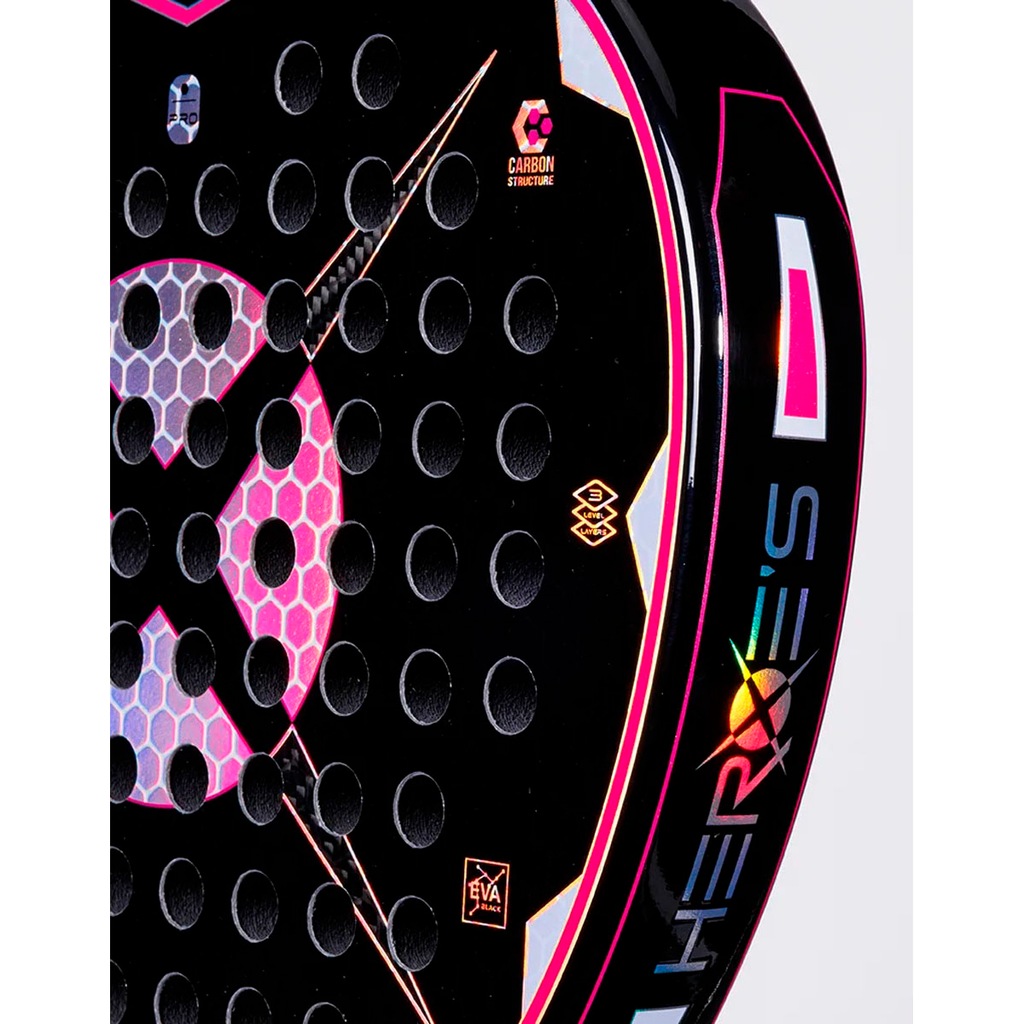 Imagem 4 do produto Raquete de Padel Heroe's Predator PWR 3k 2025 Emily Stellato