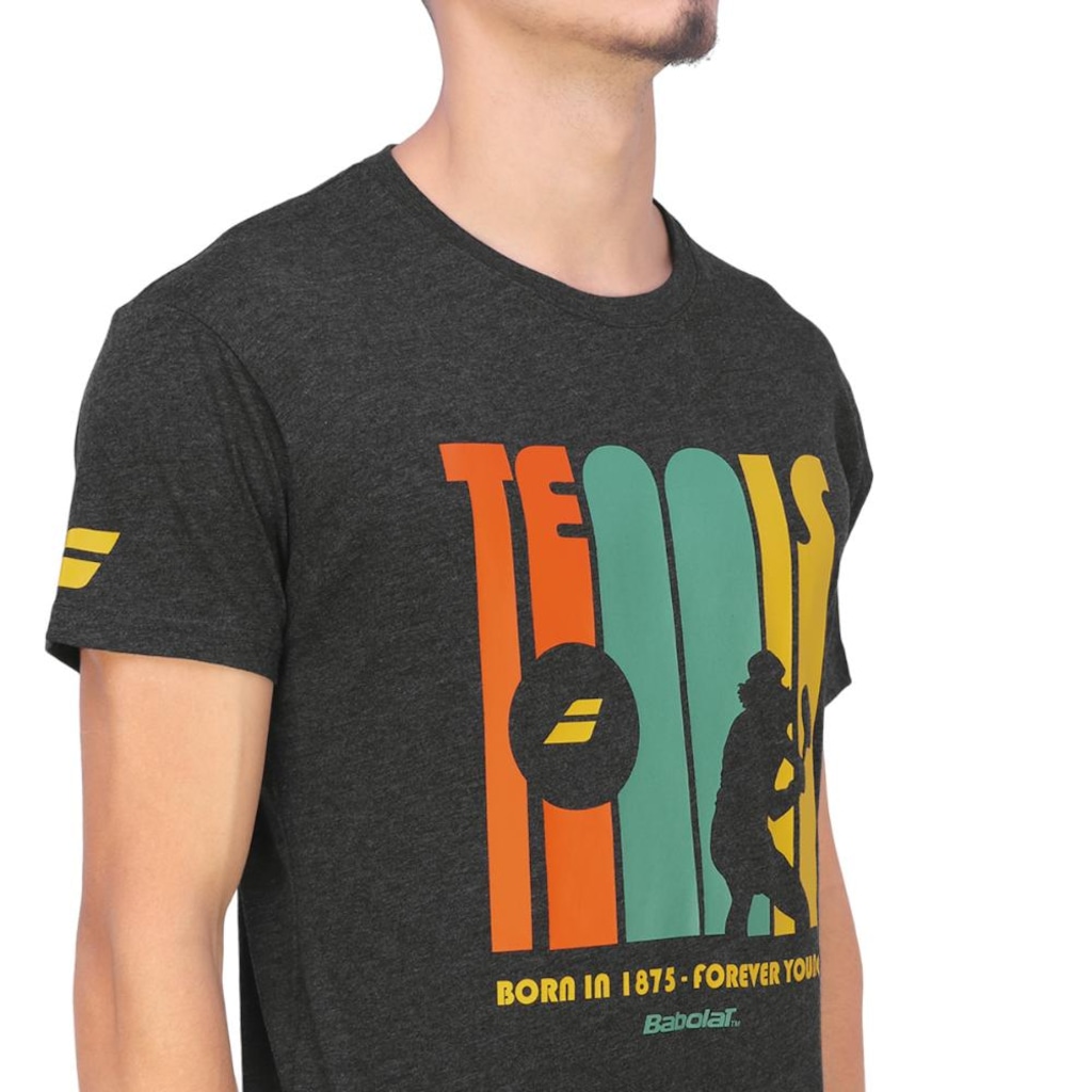 Imagem 4 do produto Camiseta Babolat Exercise Message Tee