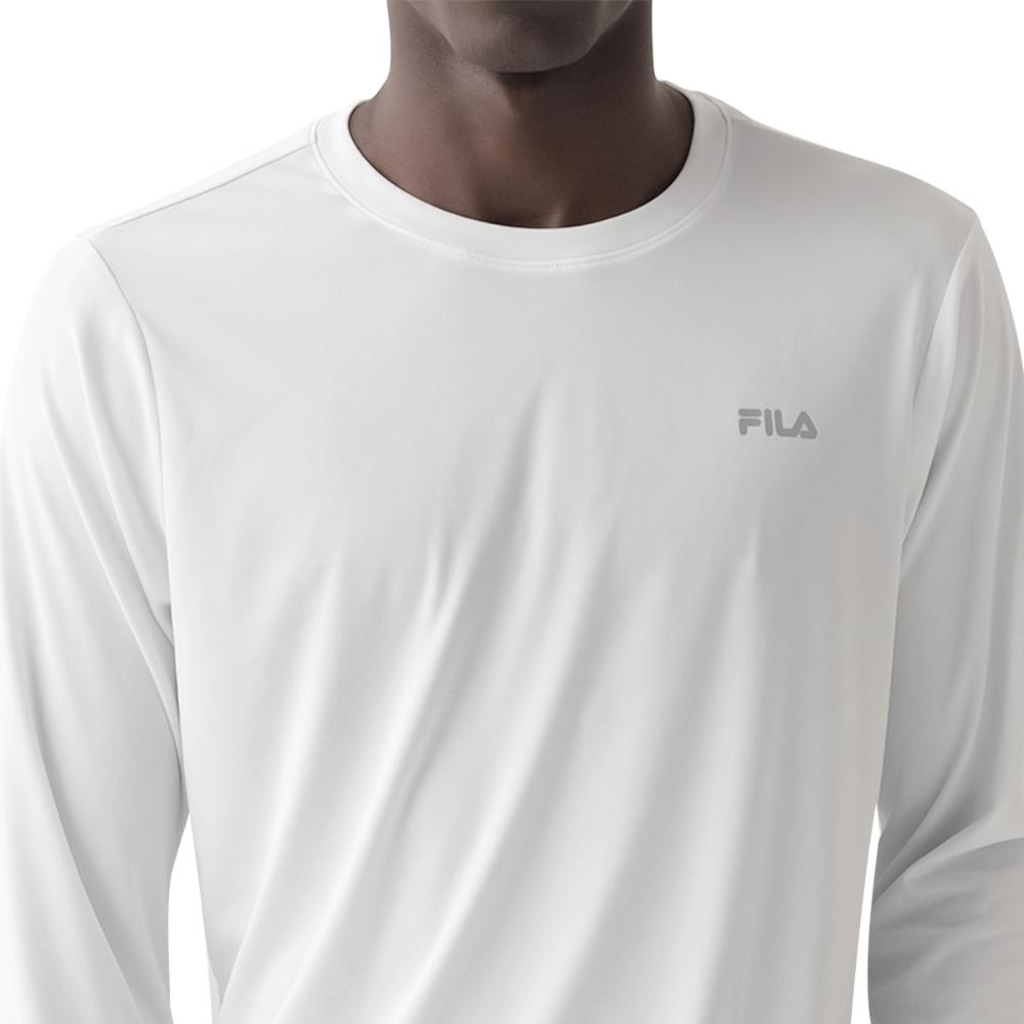 Imagem 3 do produto Camisa Fila Manga Longa Basic Sports Masculina