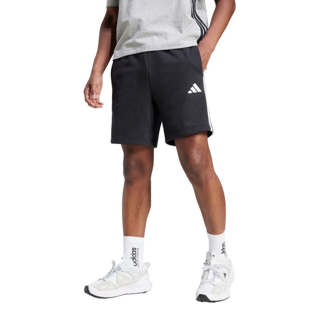 Imagem 3 do produto Shorts Adidas 3 Stripes French Terry Masculina