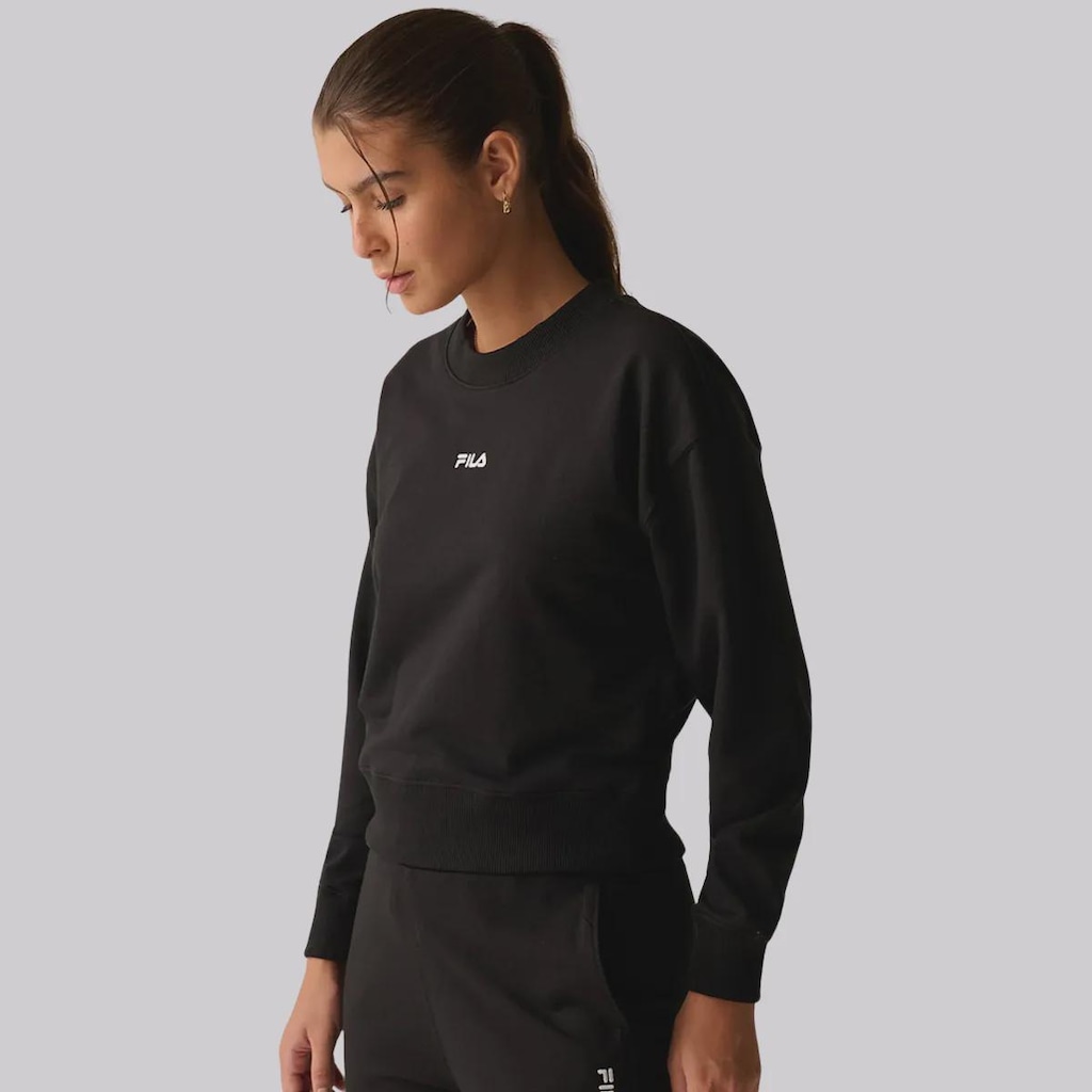 Imagem 4 do produto Blusão de Moletom Feminino Fila Comfort Classic Light sem Capuz
