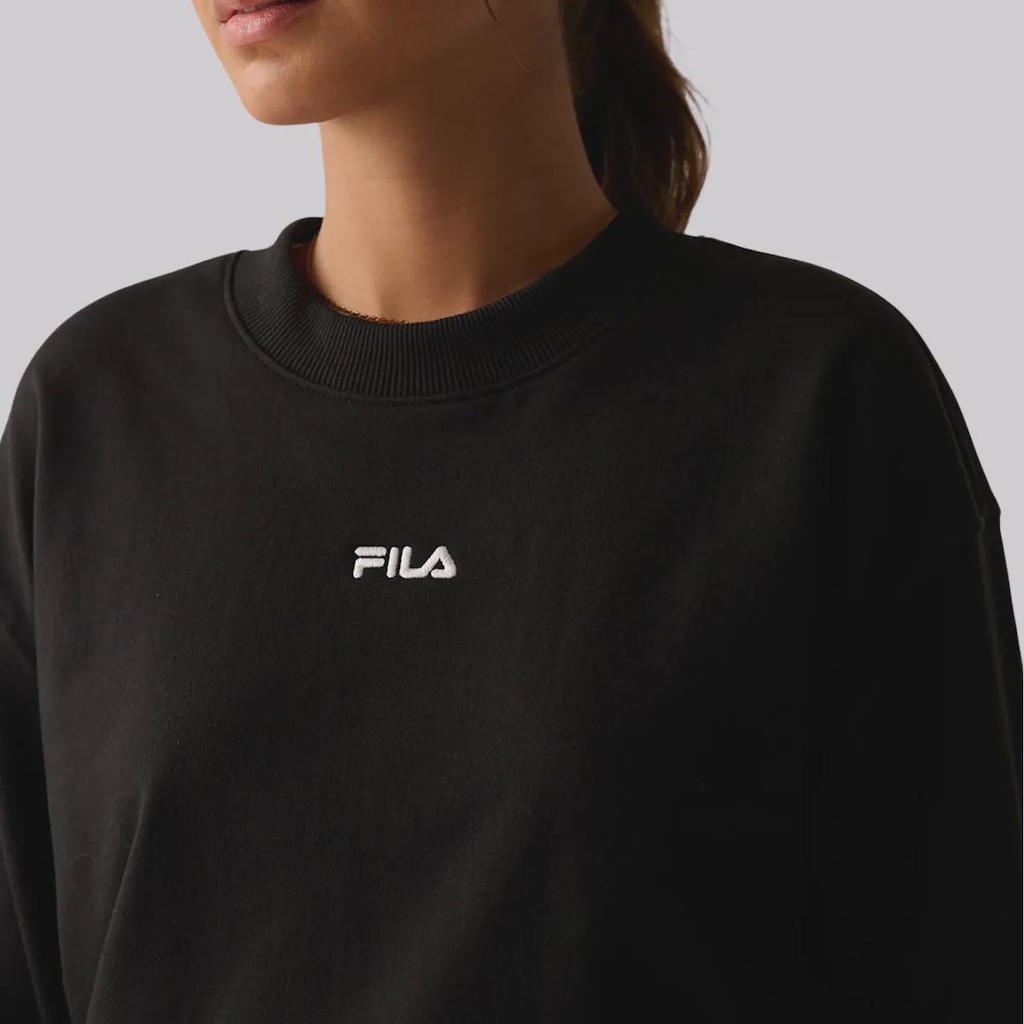 Imagem 5 do produto Blusão de Moletom Feminino Fila Comfort Classic Light sem Capuz