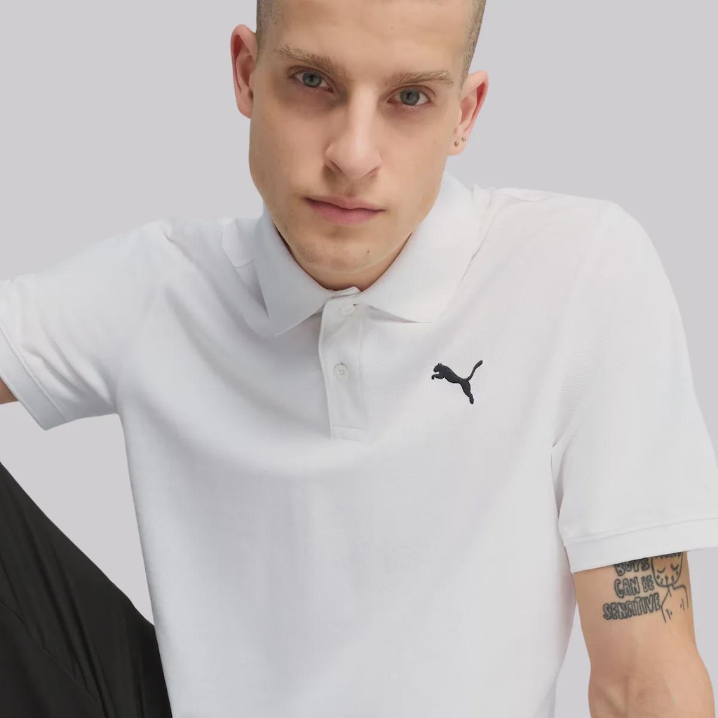 Imagem 3 do produto Camisa Polo Masculina Puma ESS Pique