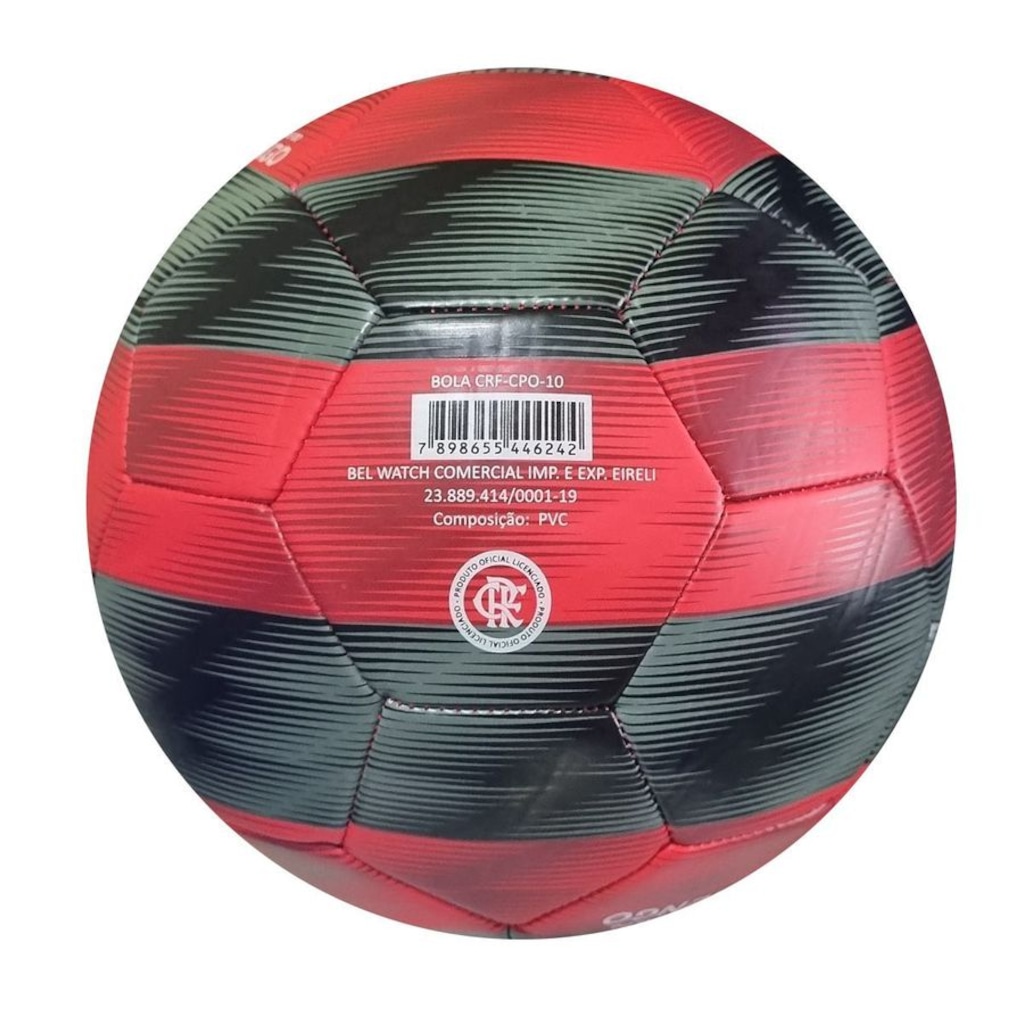 Imagem 2 do produto Bola de Futebol de Campo Sport Bel Oficial Flamengo