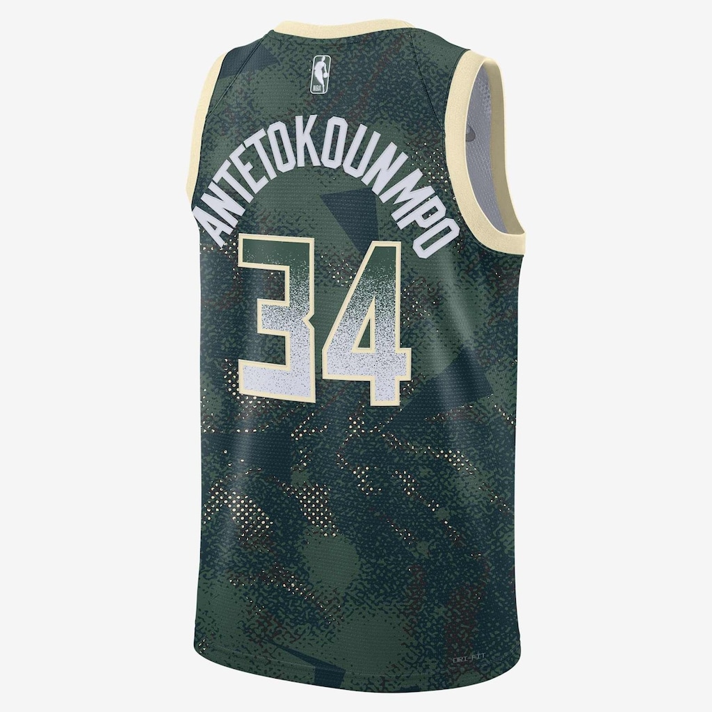 Imagem 2 do produto Camiseta Regata Nike NBA Giannis Antetokounmpo Milwaukee Bucks 2025/26 Select Series Masculina