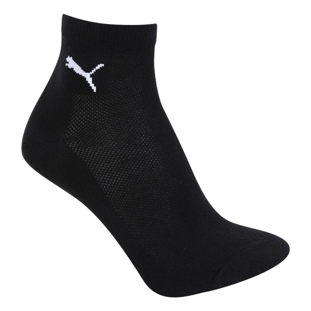 Imagem 2 do produto Meia Cano Médio Puma Logo - 3 Pares - Masculina