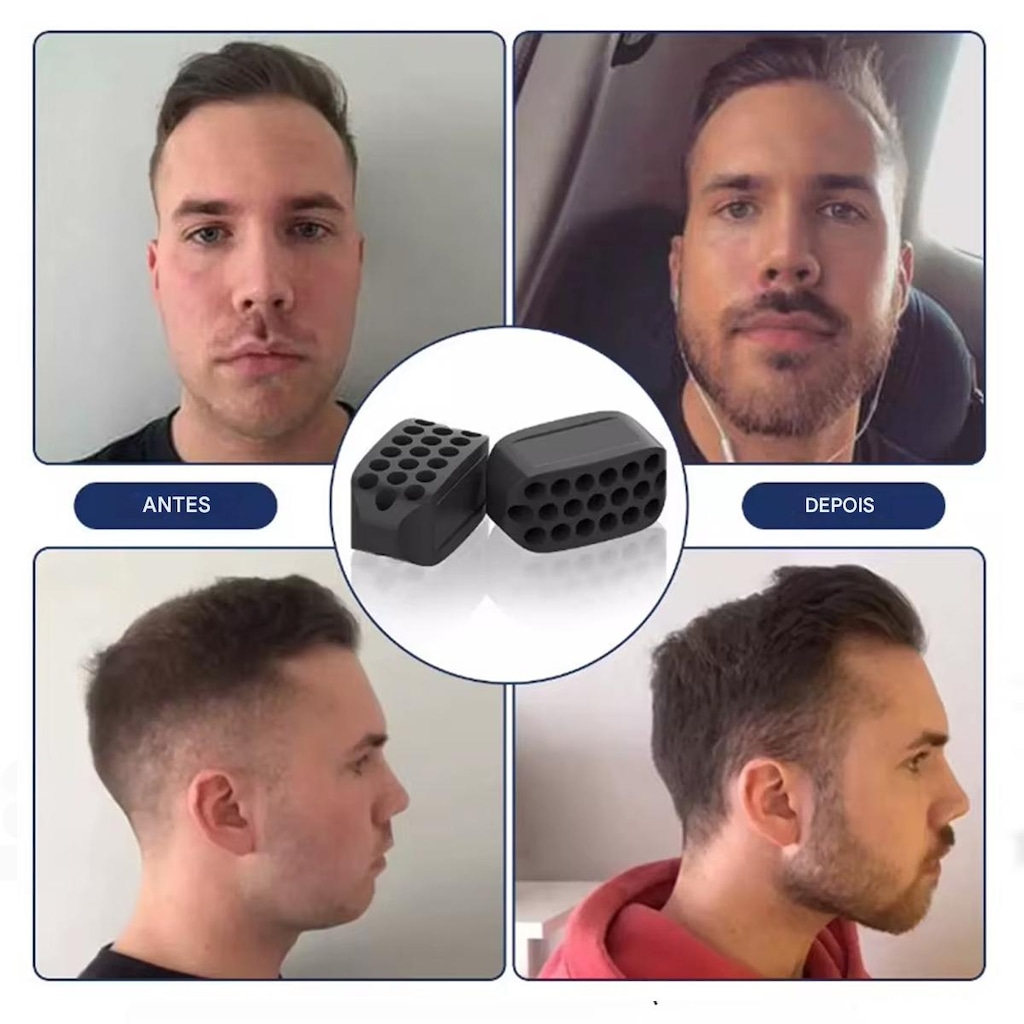 Imagem 5 do produto Bloco Exercitador Gold Sports De Treinamento Muscular Facial