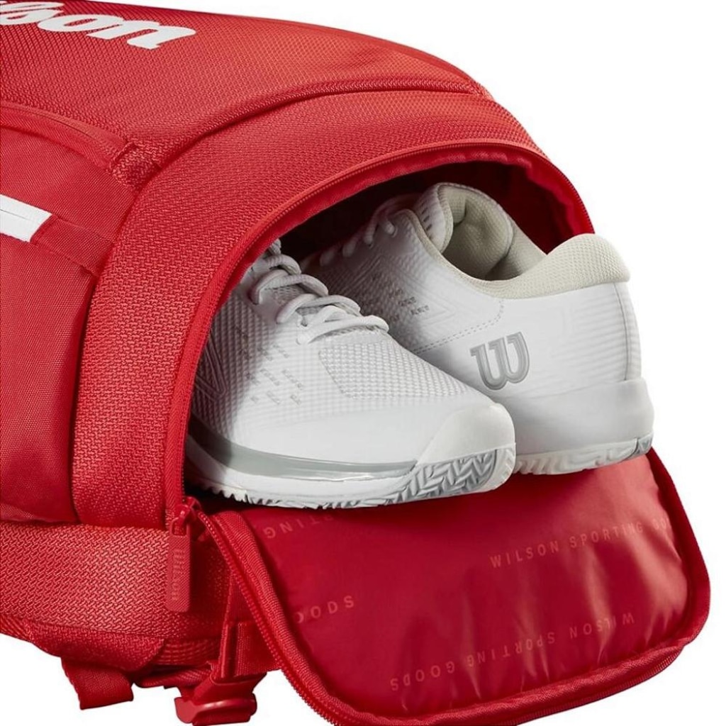 Imagem 4 do produto Mochila de Tênis Wilson Super Tour Red 49 Litros