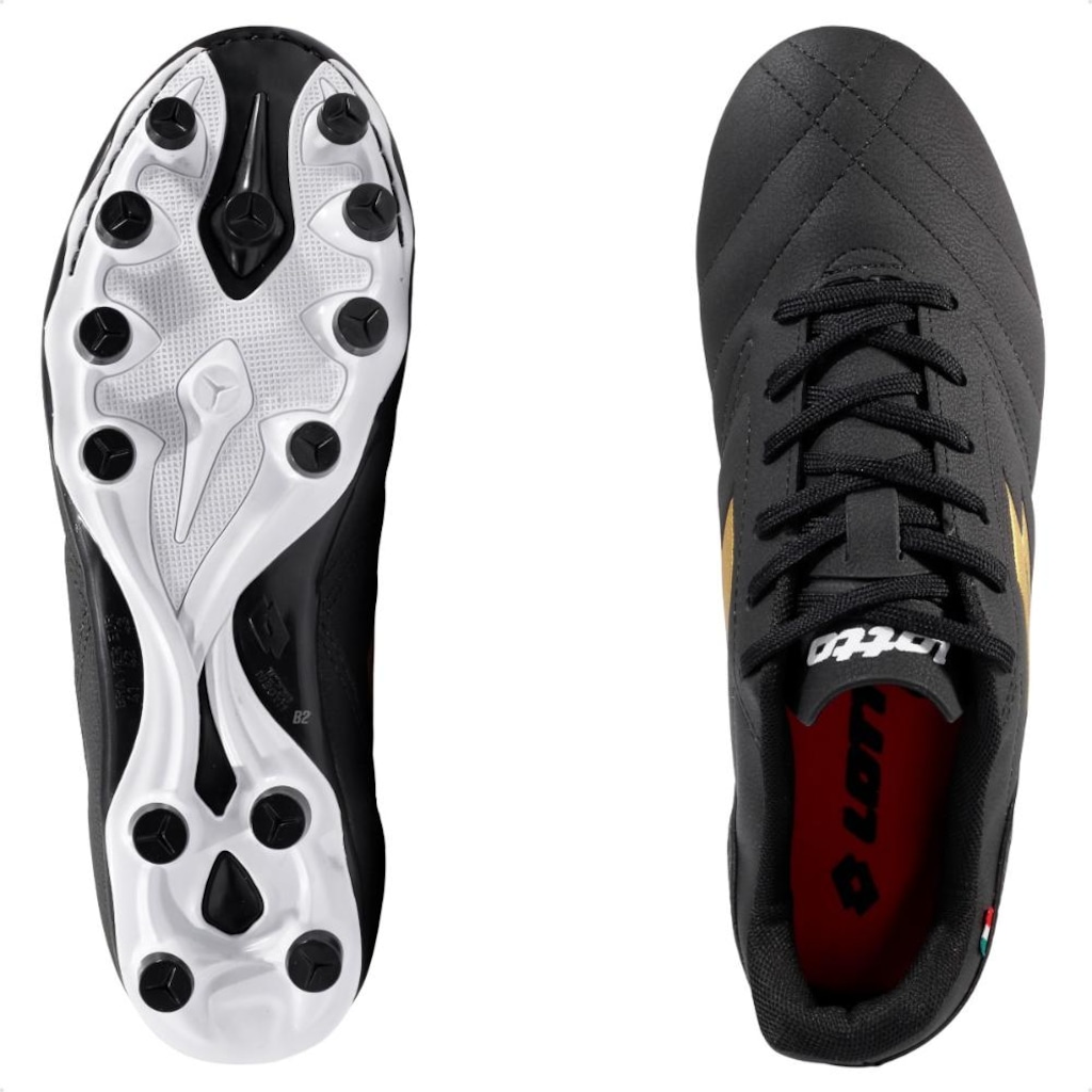 Imagem 4 do produto Chuteira de Futebol de Campo Masculino Lotto Stadio Classic B700
