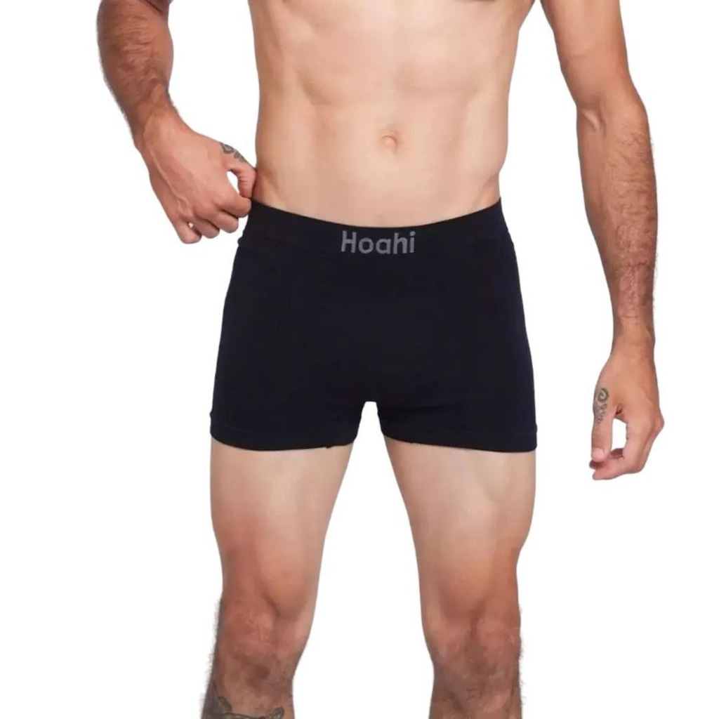 Imagem 3 do produto Kit Cueca Boxer Masculina Hoahi - 3 Unidades