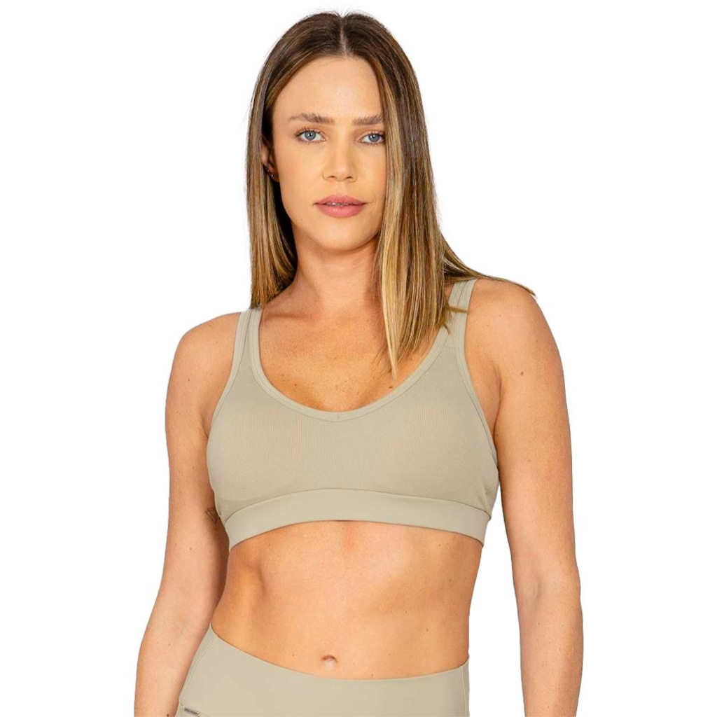 Imagem 3 do produto Top Feminino Run More Regulável Blend