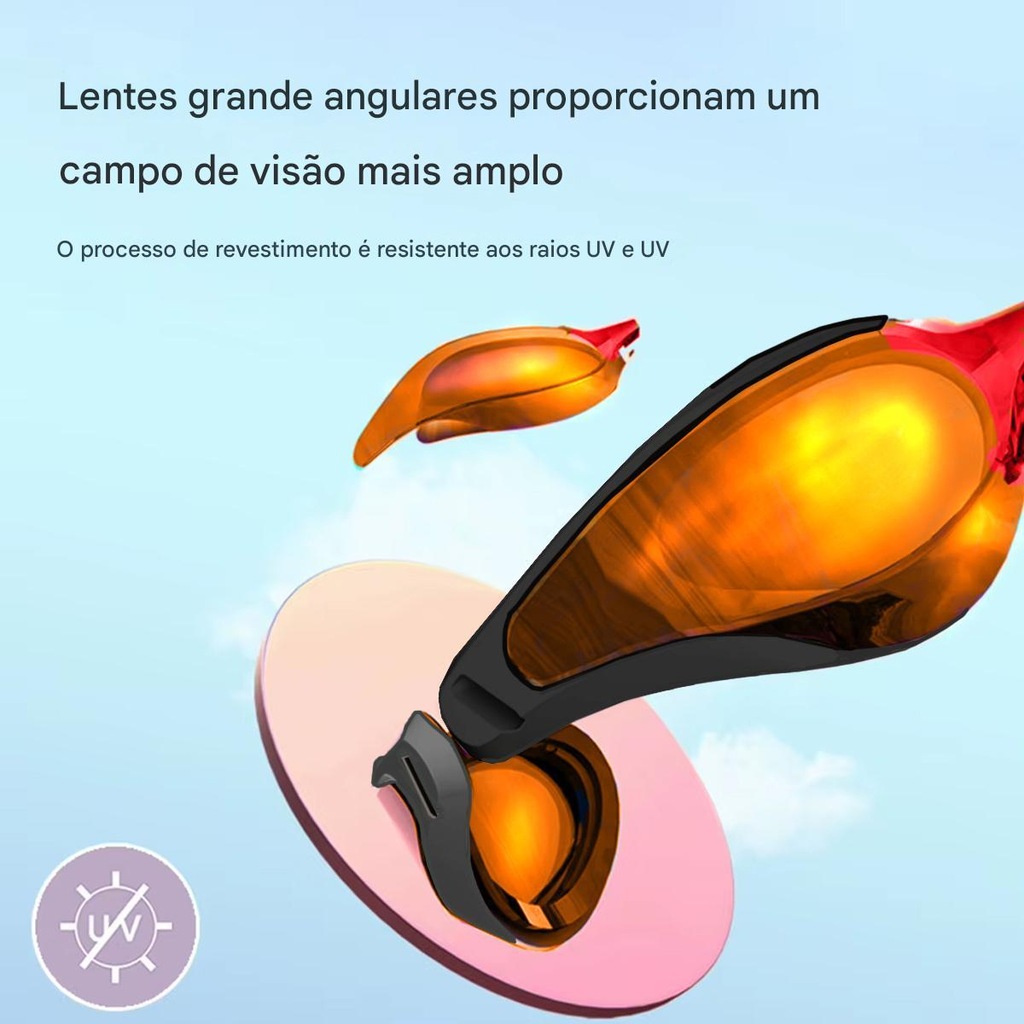Imagem 2 do produto Óculos de Natação Gold Sports Vanquisher Pro Performance 7.0 - Adulto