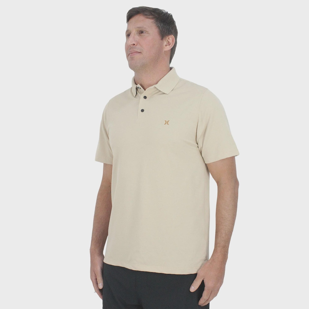 Imagem 3 do produto Camisa Polo Hurley Weekend Ocre Masculina