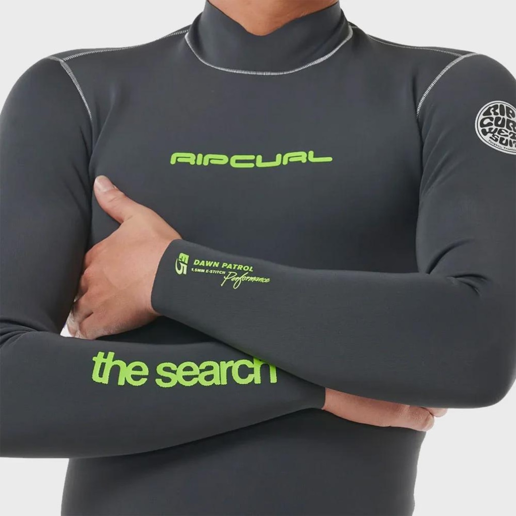 Imagem 3 do produto Jaqueta de Neoprene Masculina Rip Curl Dawn Patrol 1.5mm Wild Berry