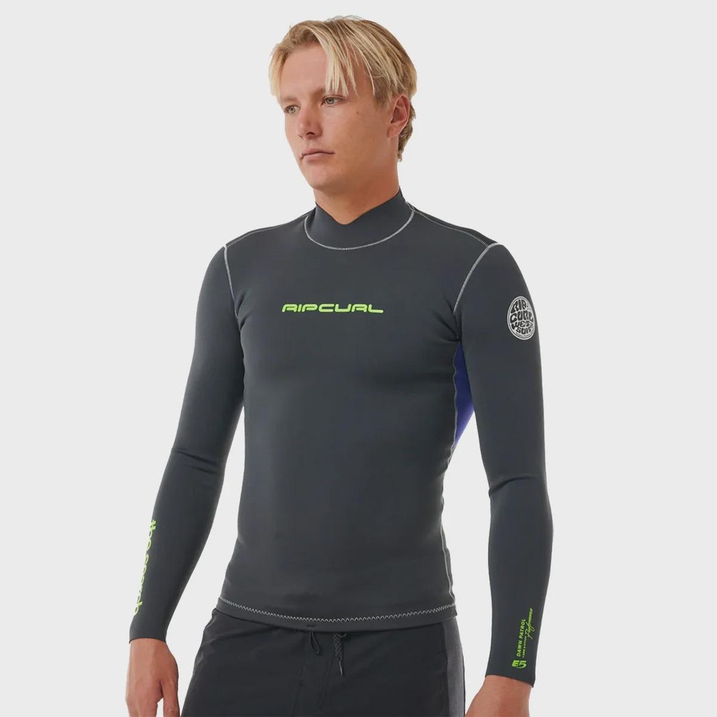 Imagem 4 do produto Jaqueta de Neoprene Masculina Rip Curl Dawn Patrol 1.5mm Wild Berry