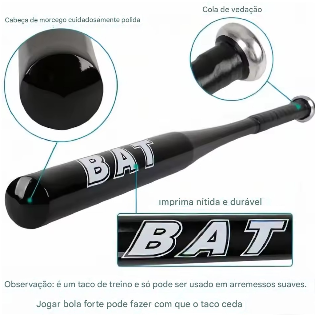 Imagem 3 do produto Taco de Alumínio Gold Sports Bat 51 cms - Infantil
