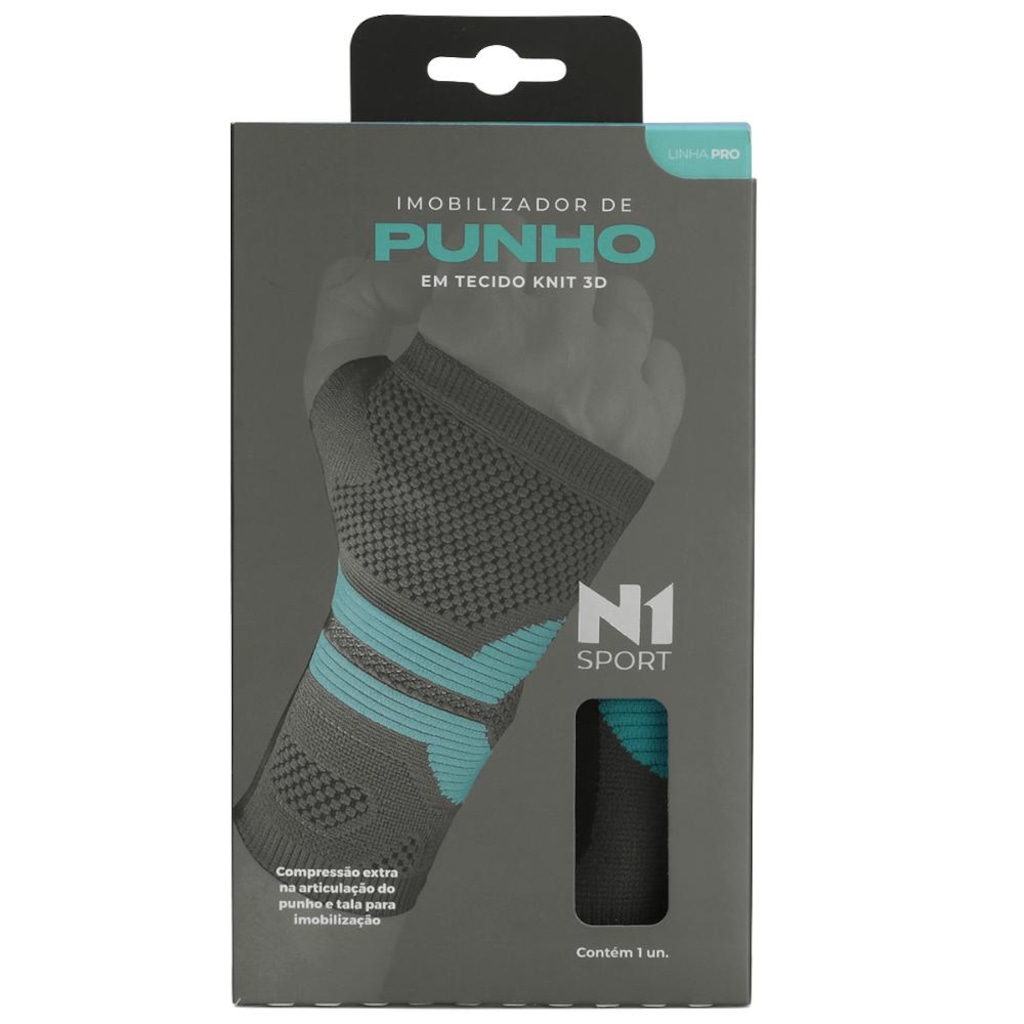 Imagem 4 do produto Imobilizador de Punho Esquerdo N1 Sports Linha Pro