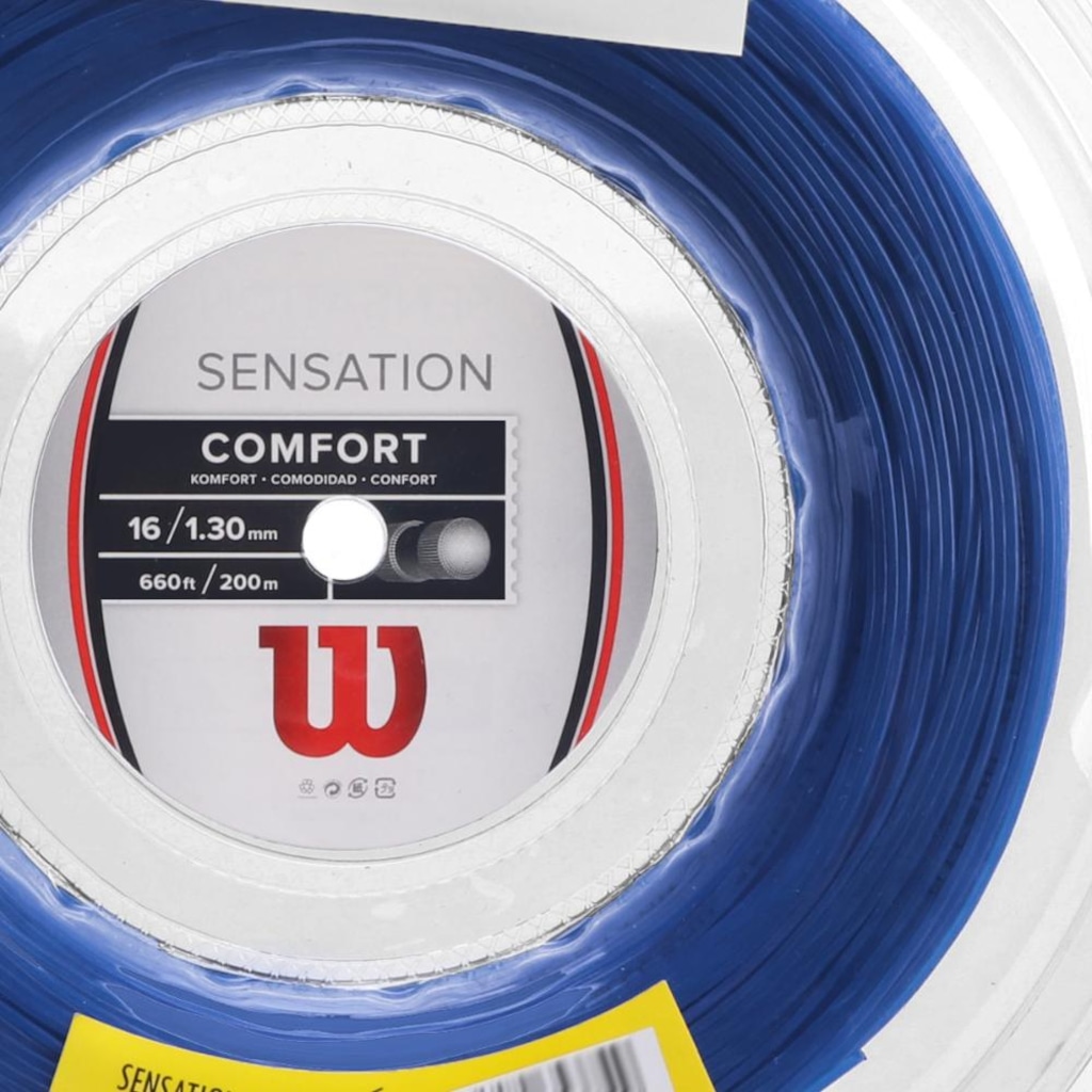 Imagem 3 do produto Corda Wilson Sensation Blue 16L 1.30mm Rolo com 200 Metros