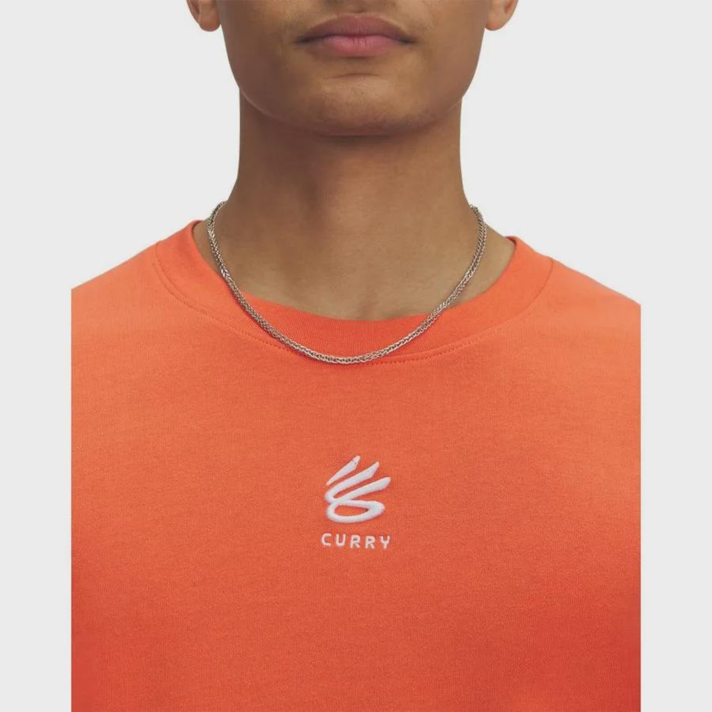 Imagem 3 do produto Camiseta Under Armour Curry Heavyweight Basquete Masculina