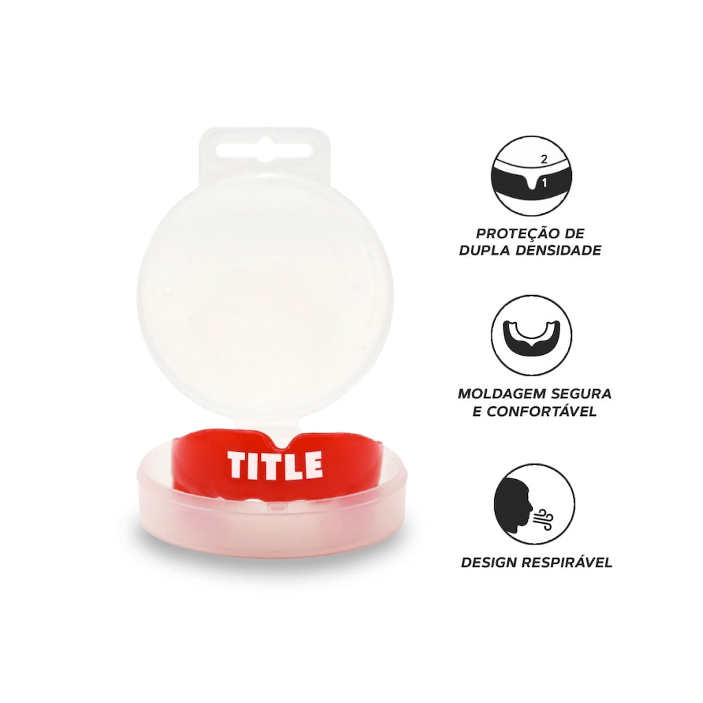 Imagem 3 do produto Protetor Bucal Shield Super X2 Mouthguard Title