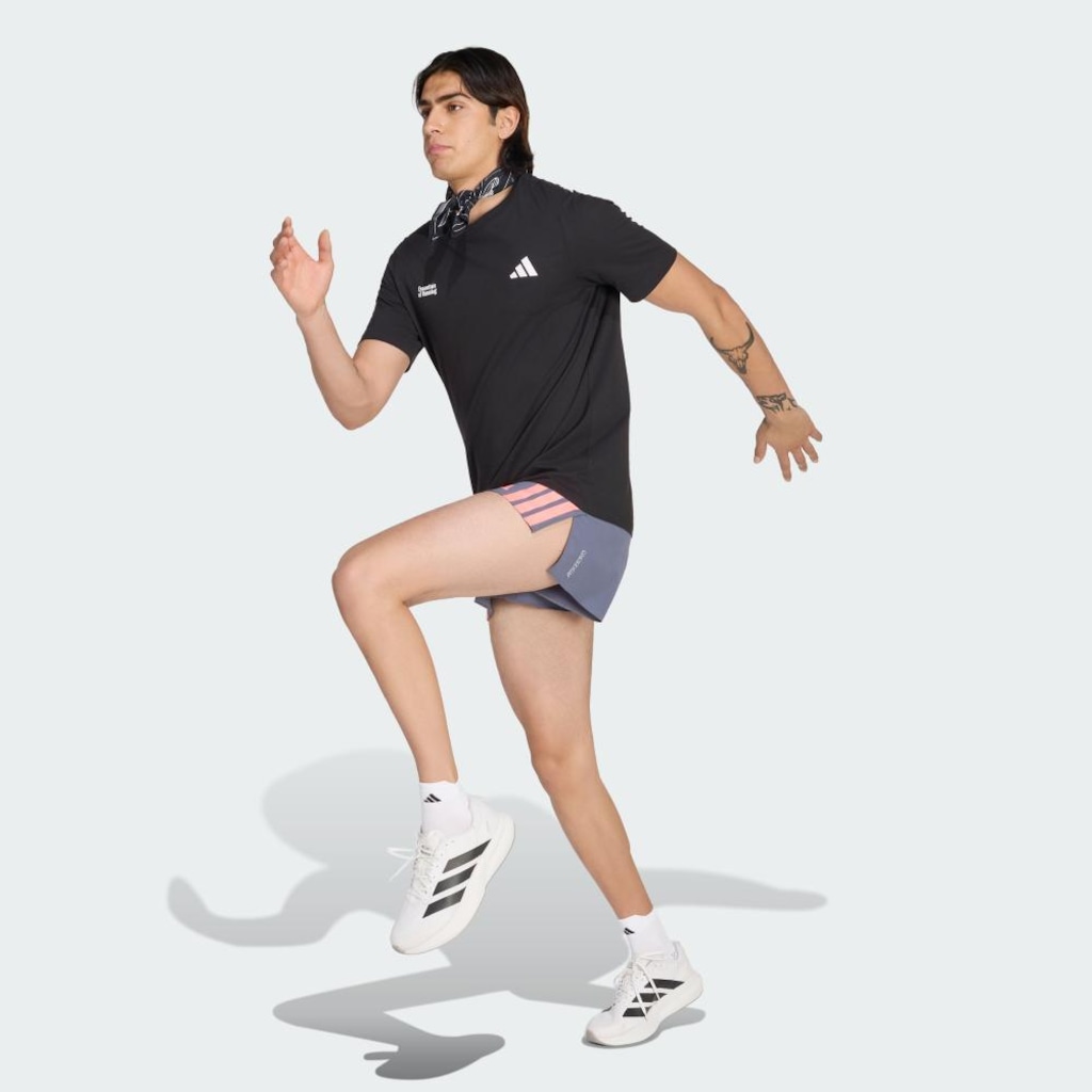 Imagem 4 do produto Short Masculino adidas Bolso Gel Adizero Running