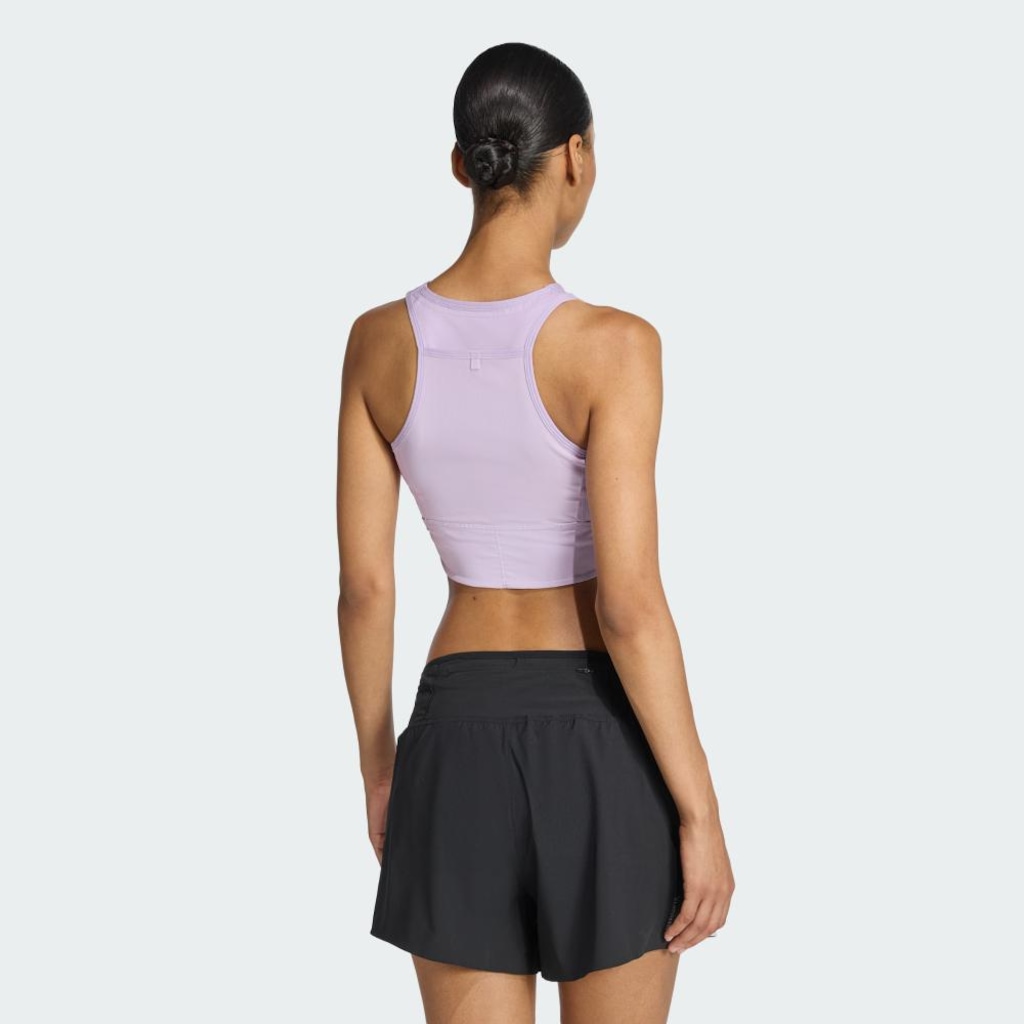 Imagem 3 do produto Top Feminino adidas Adizero com bolso para gel Crop