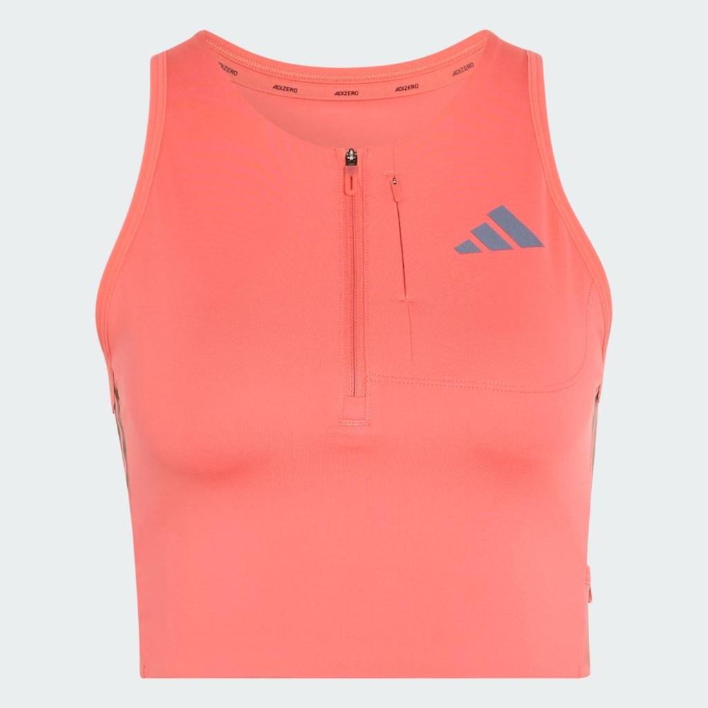 Imagem 2 do produto Top Feminino adidas Adizero com bolso para gel Crop