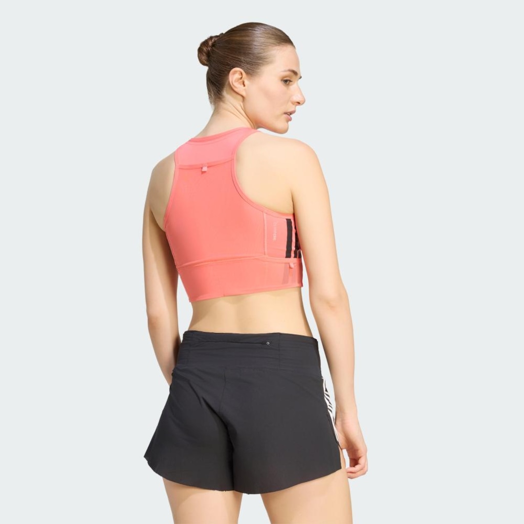 Imagem 3 do produto Top Feminino adidas Adizero com bolso para gel Crop